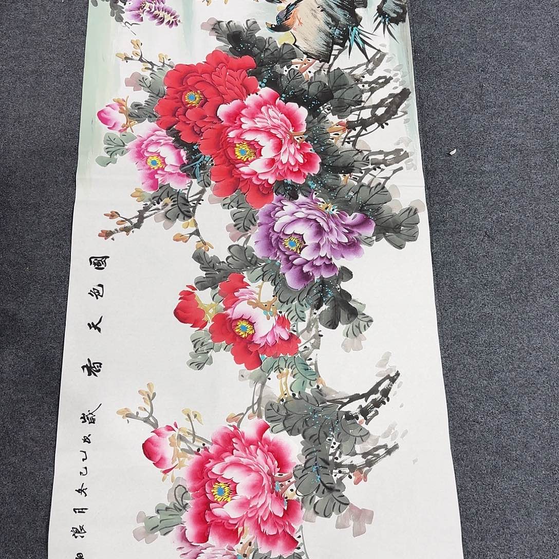 国画客厅国画国画艺术国画