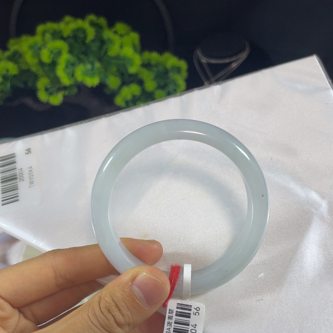 未镶嵌手镯翡翠中***心天然翡翠手镯