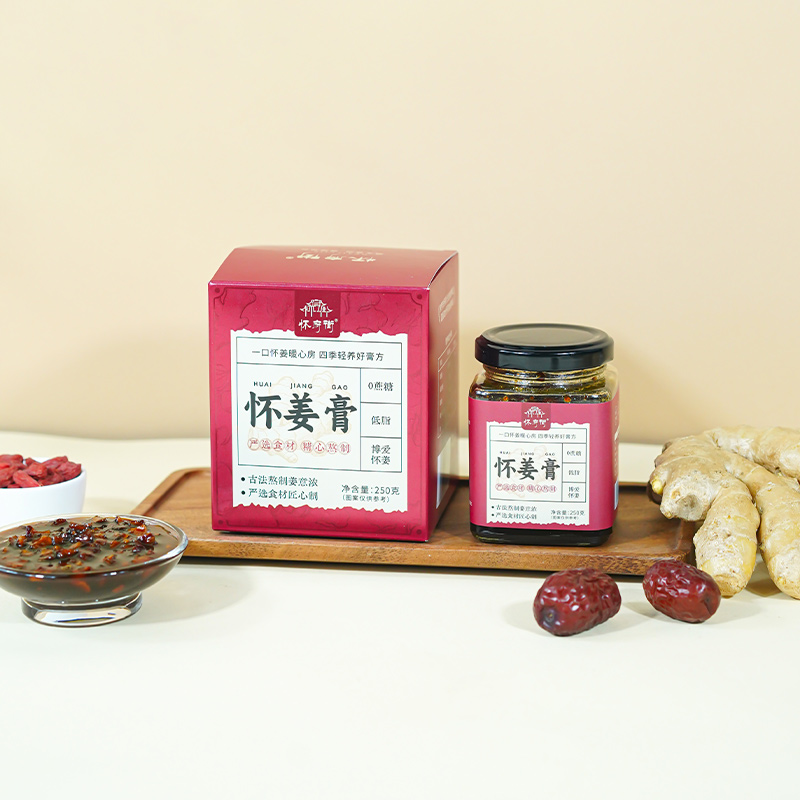 怀府街丨怀姜膏博爱怀姜+温县四物汤铁棍山药精心熬制250g/瓶