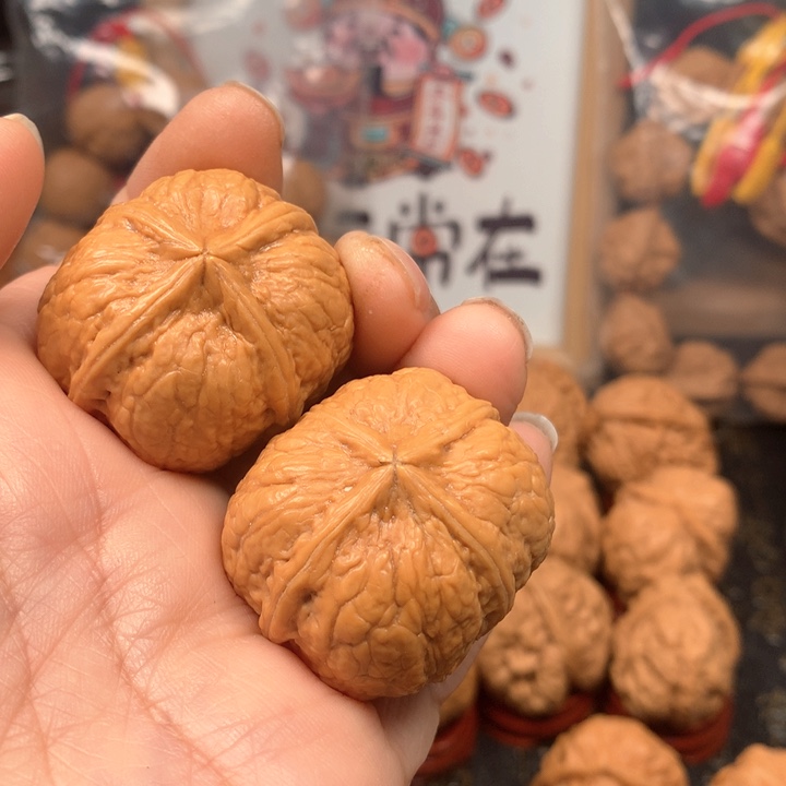桃核把件Z**.文玩核桃