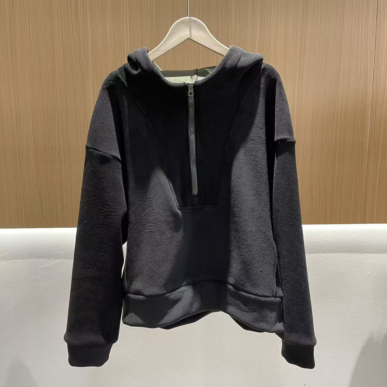 18238新款秋冬加厚休闲减龄宽松百搭连帽卫衣