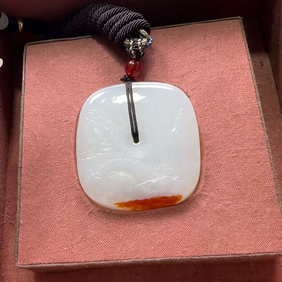 和田玉挂件未镶嵌