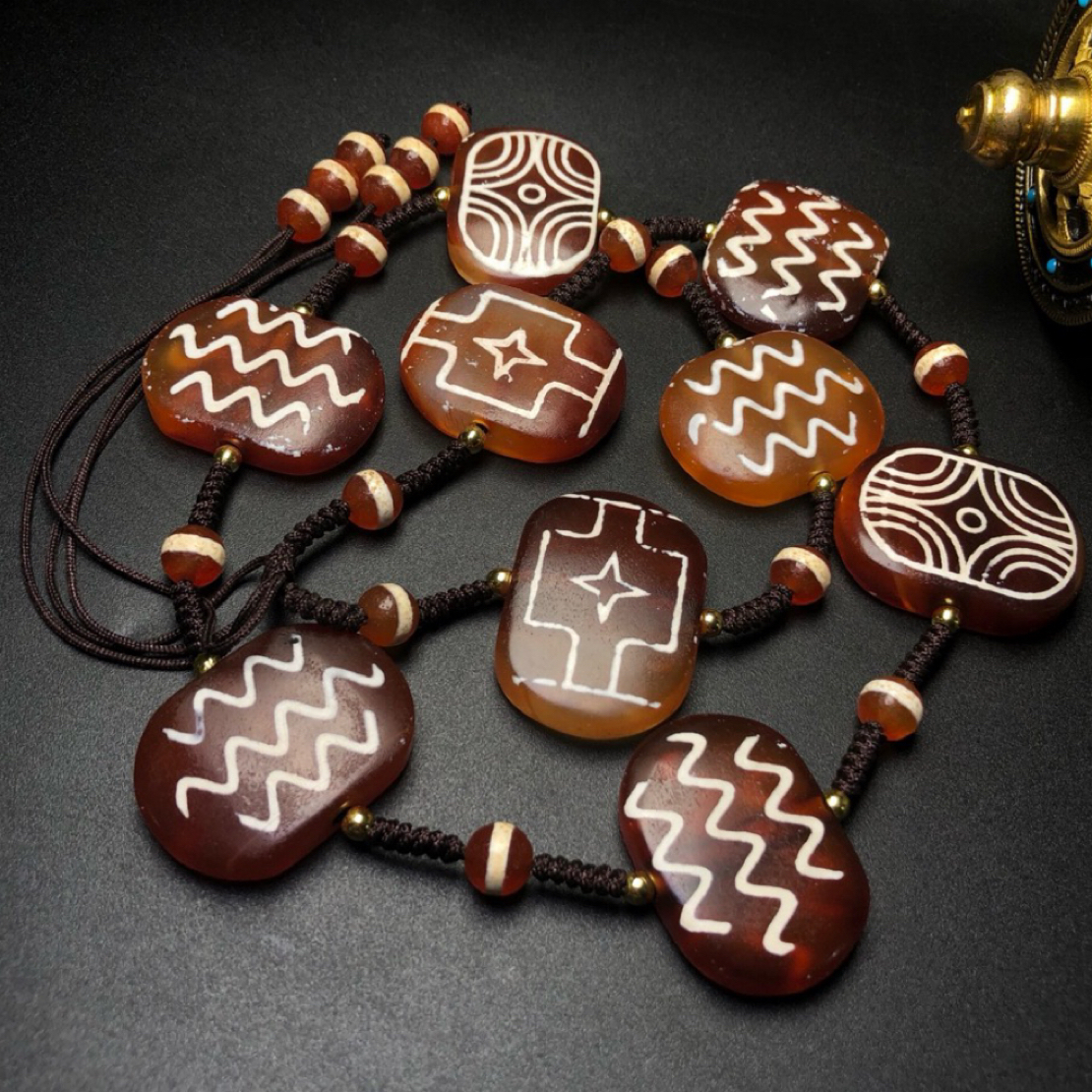 高货老老玛瑙项链