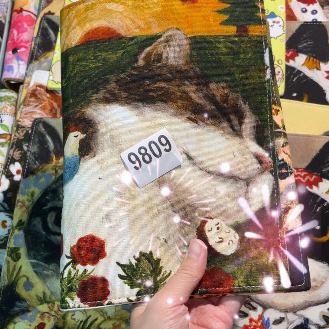 织绣A5活页不送纸9809