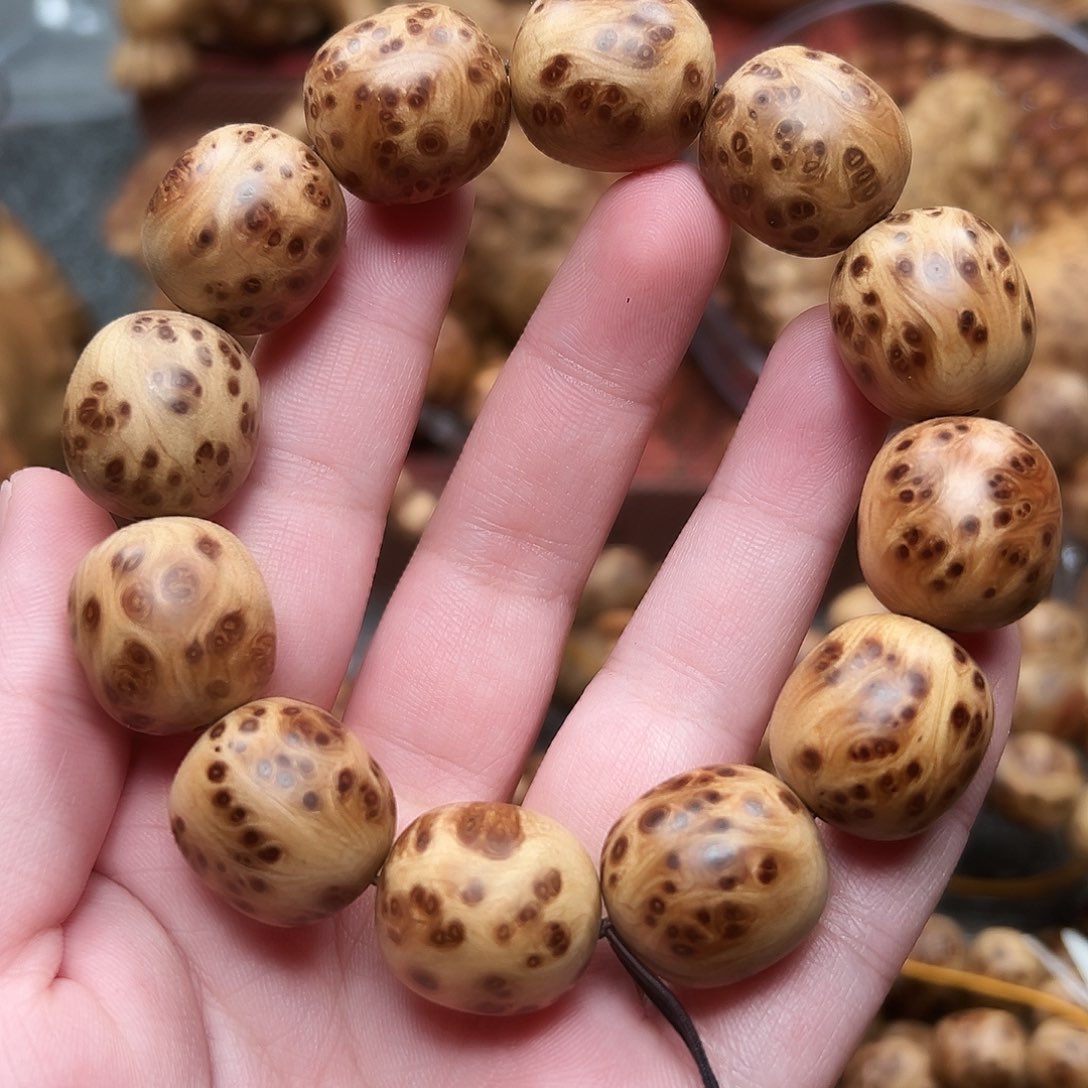 柏木（崖柏）手串/手链1820枣珠