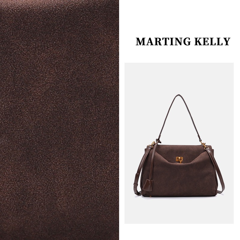 MARTING KELLY 新款时尚百搭手提单肩包 M003棕色