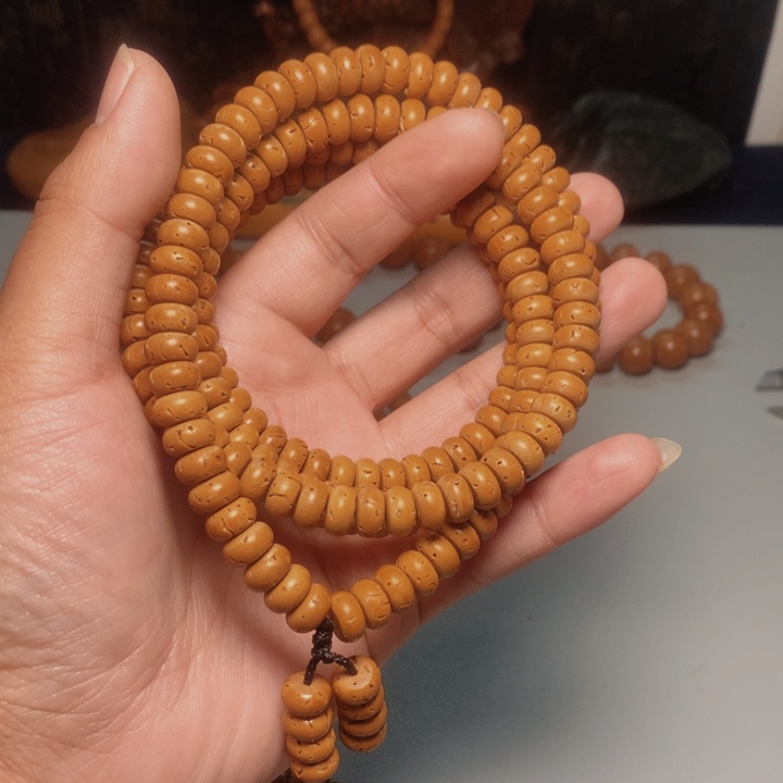 桃核吊坠阿*桃核手串