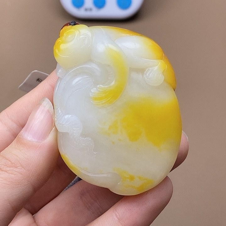 和田玉挂件未镶嵌F