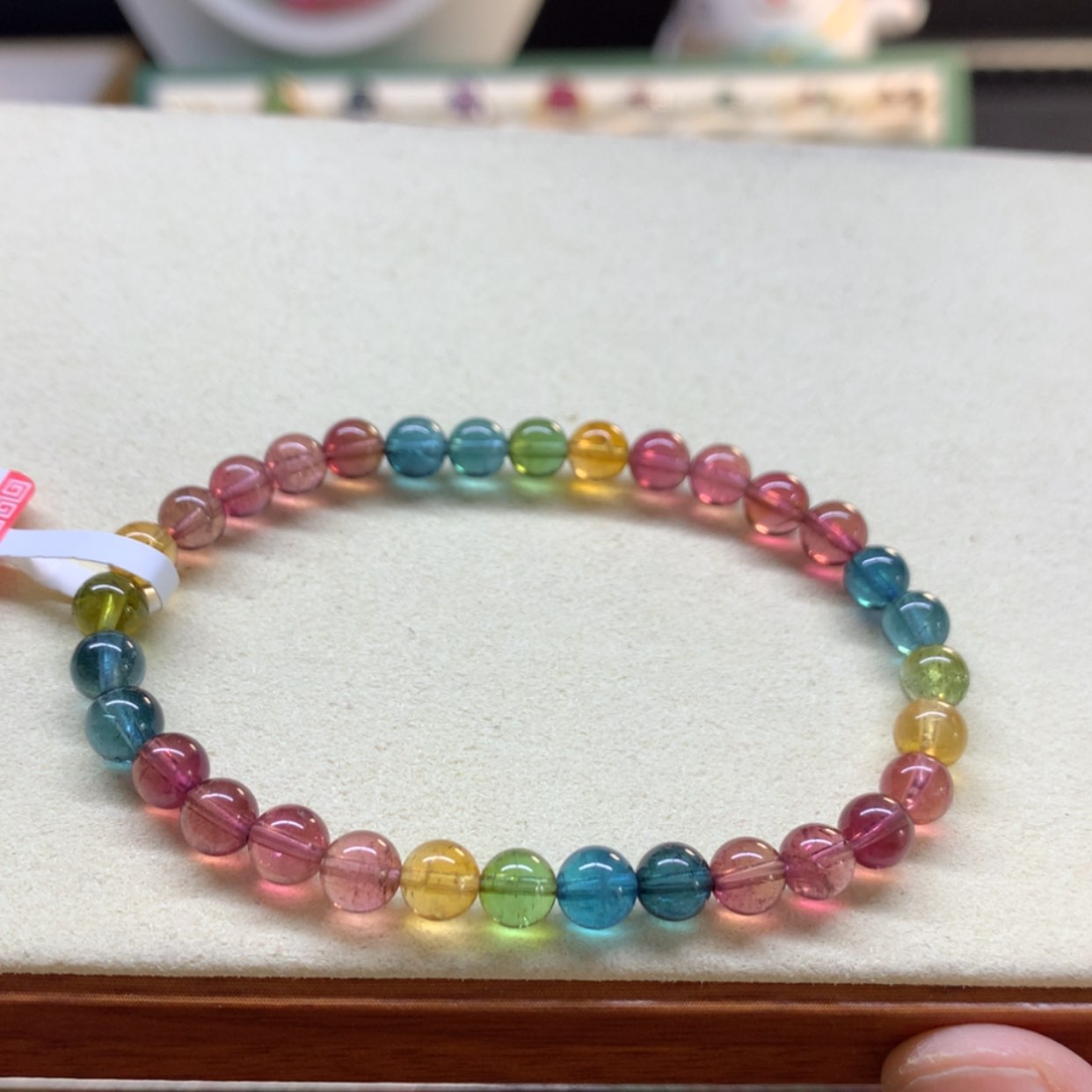 【闪购商品】碧玺手串未镶嵌彩虹5.8mm