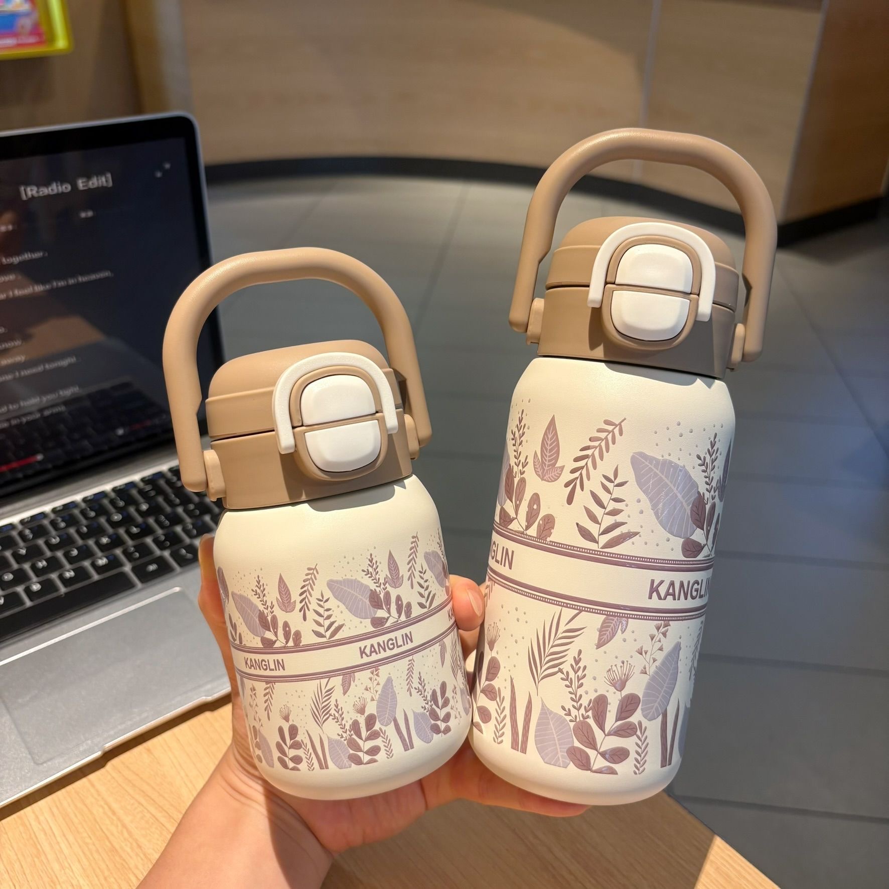 迷你保温杯316不锈钢小巧口袋杯高颜值吸管杯女生学生便携水杯