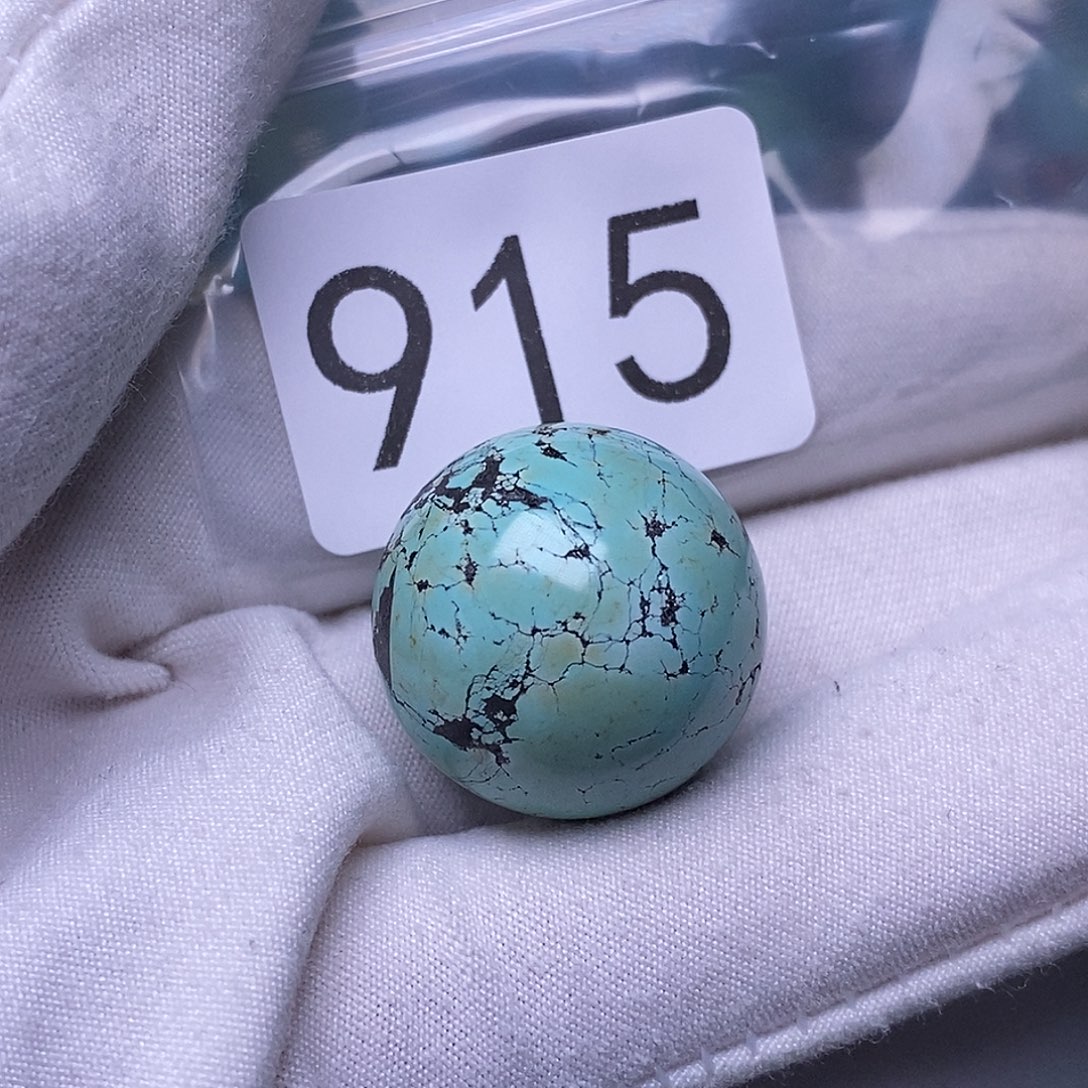 绿松石未镶嵌珠宝半成品