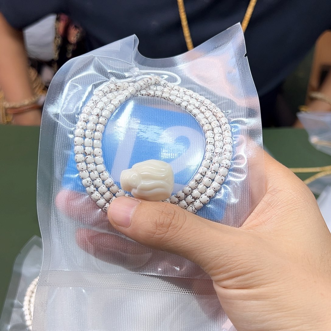 星月菩提吊坠原白108 54尺寸。12