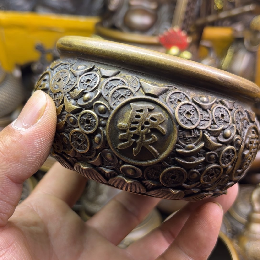 铜器铜器铜器香炉！