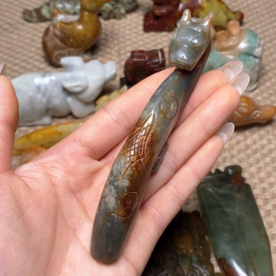 白玉菩提吊坠白玉菩提白玉菩提摆件