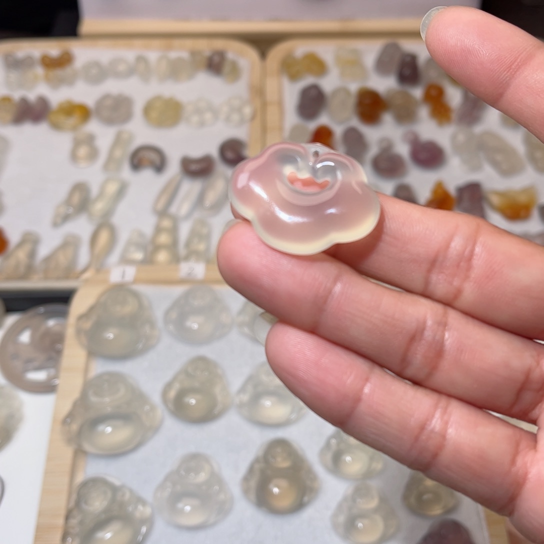 玛瑙/玉髓颈饰合金b***g