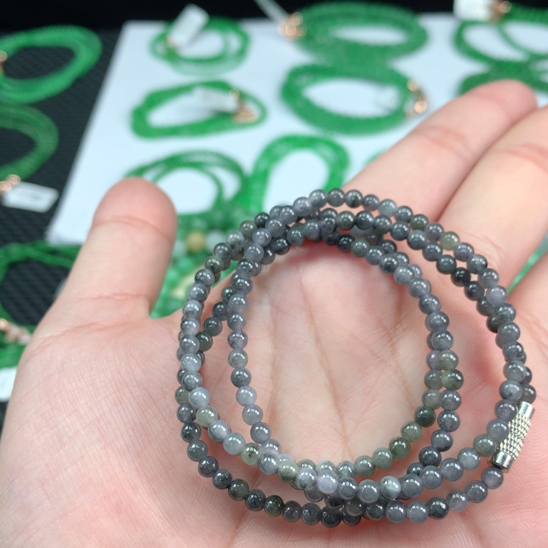 翡翠手链未镶嵌翡翠