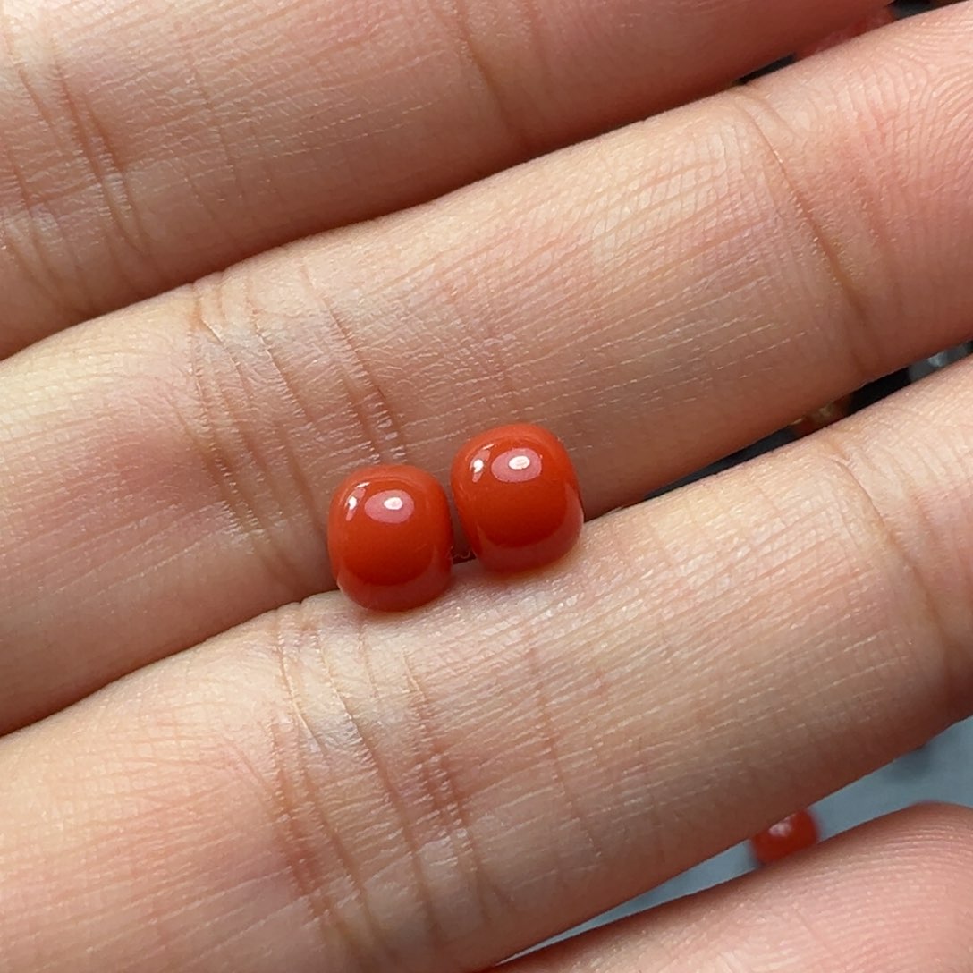 南红玛瑙珠子未镶嵌