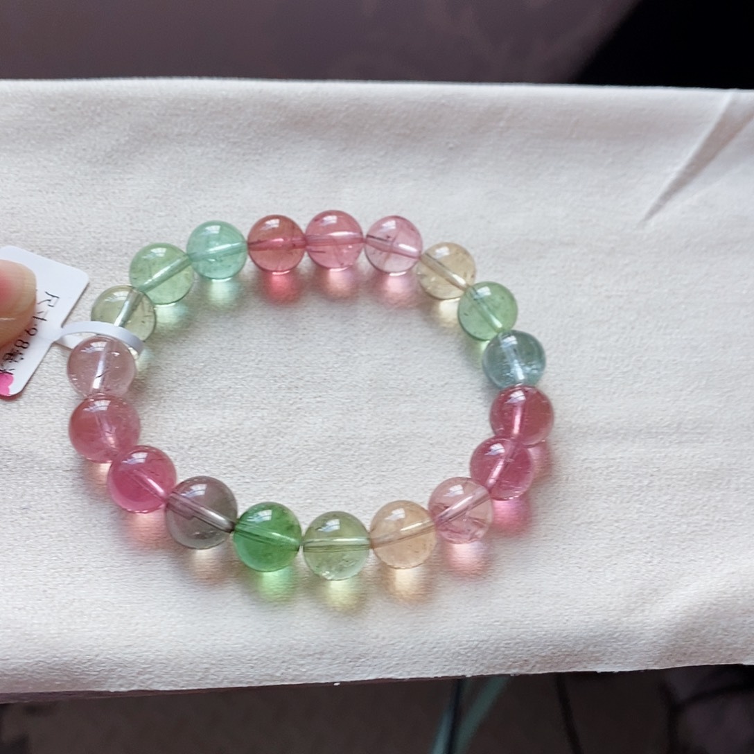 碧玺碧玺手链未镶嵌