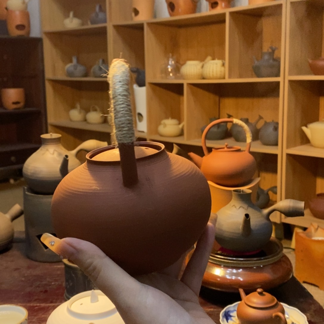 陶荆***！童乐提梁壶550c