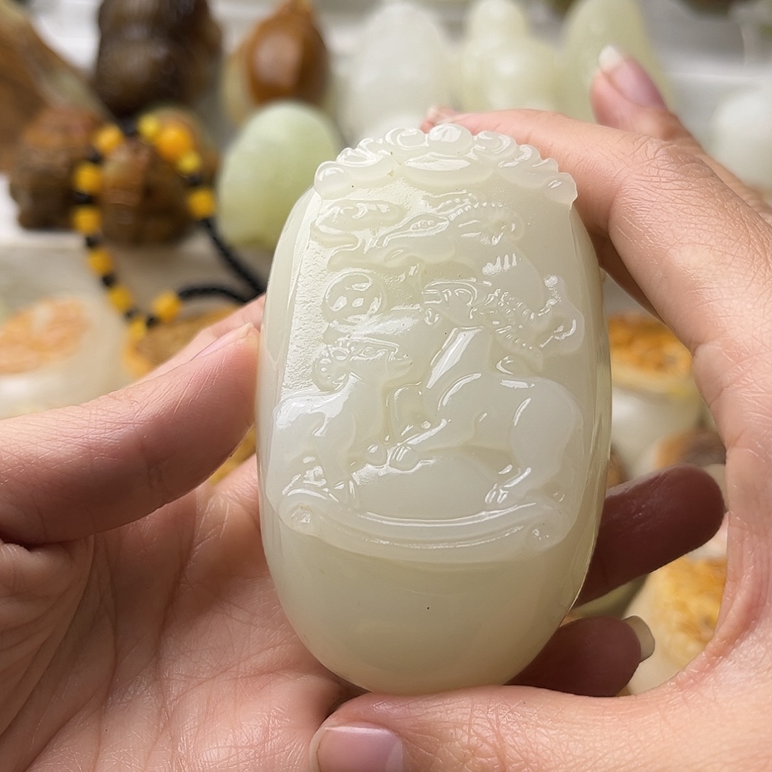 石材古青石不退换羊