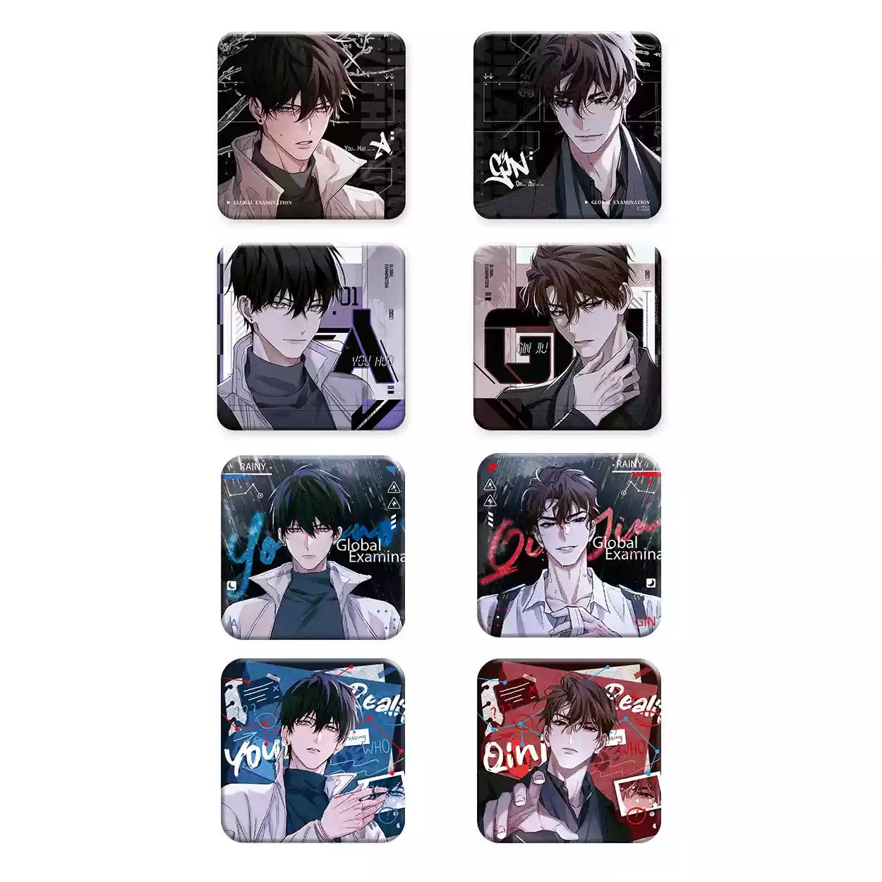 （代拆）《全球高考》三期四期徽章盲盒