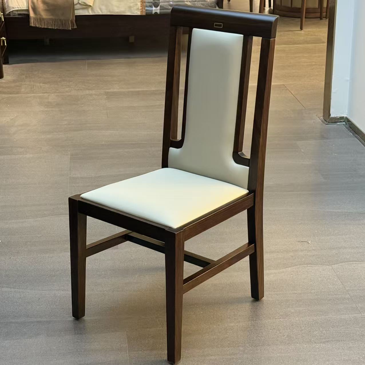 【黑檀木】1A808 餐桌椅 45*47*100拍一发六