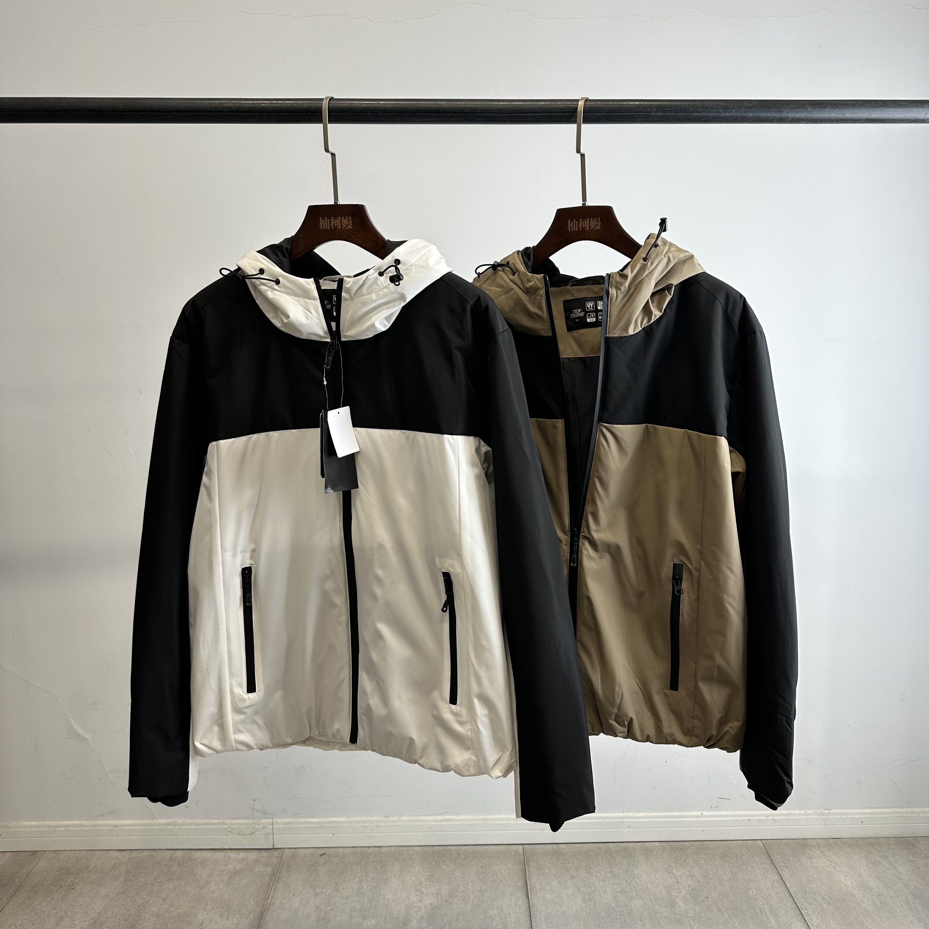 外贸男士户外防风防泼水保暖连帽棉服棉衣男款加厚外套1190