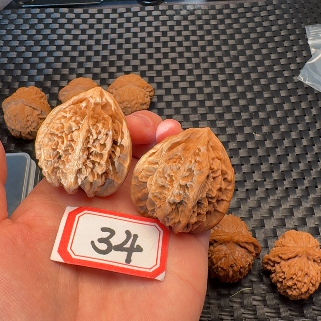 把件文玩核桃状元冠41尺