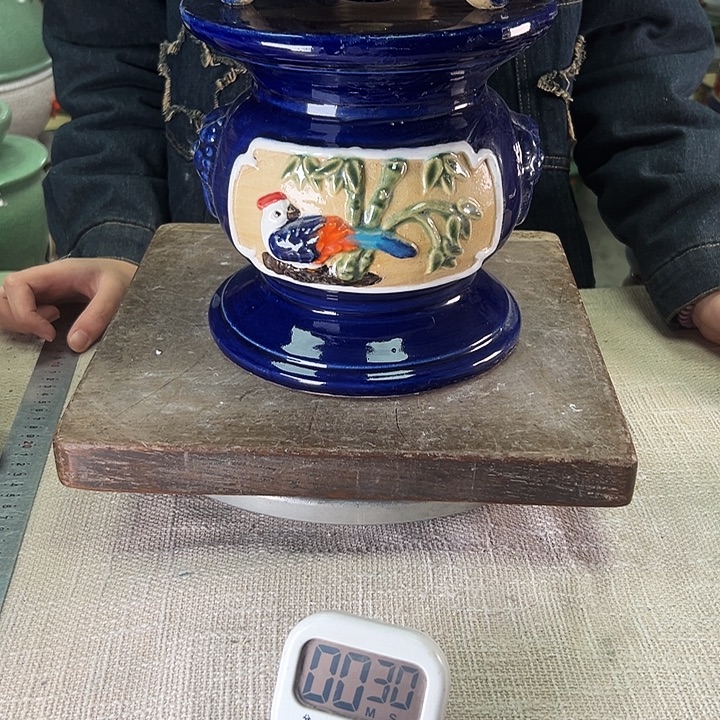 晨***悦泳坤堂石湾花盆陶瓷