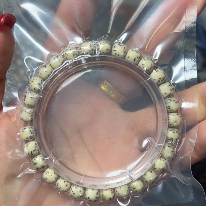 星月菩提手串1号河豚87留白