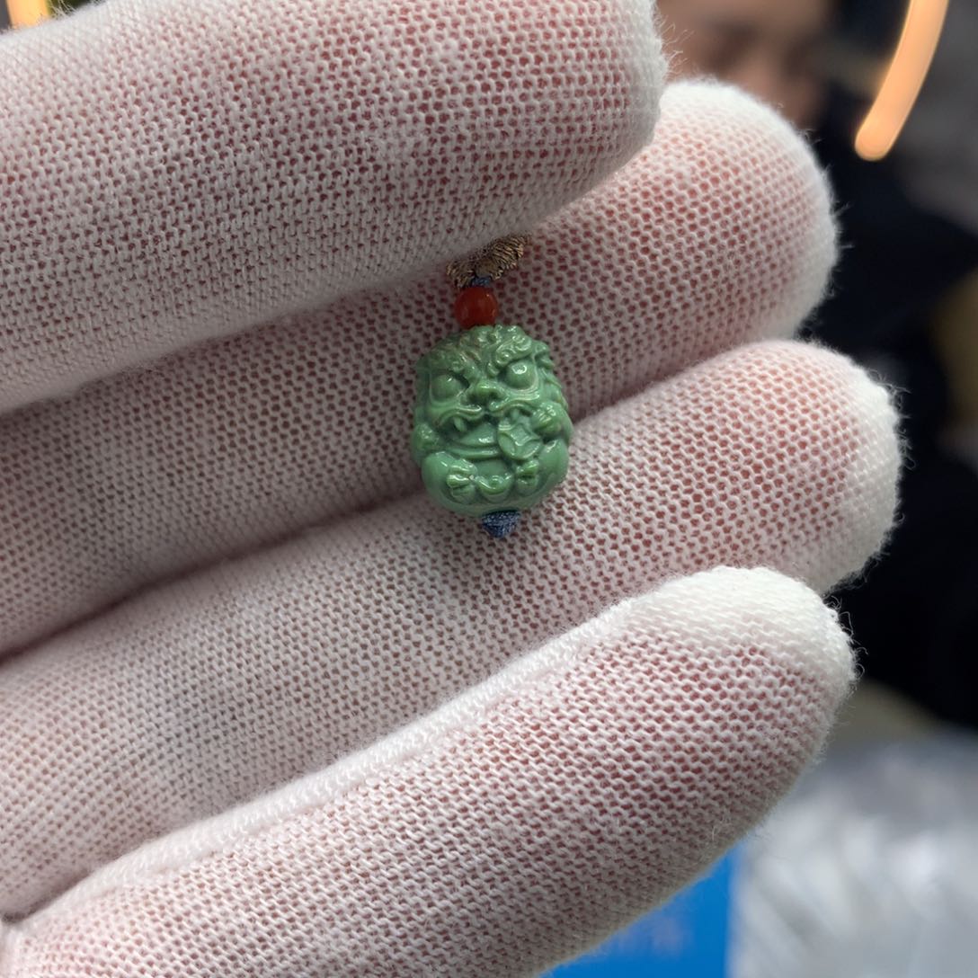 绿松石挂件未镶嵌