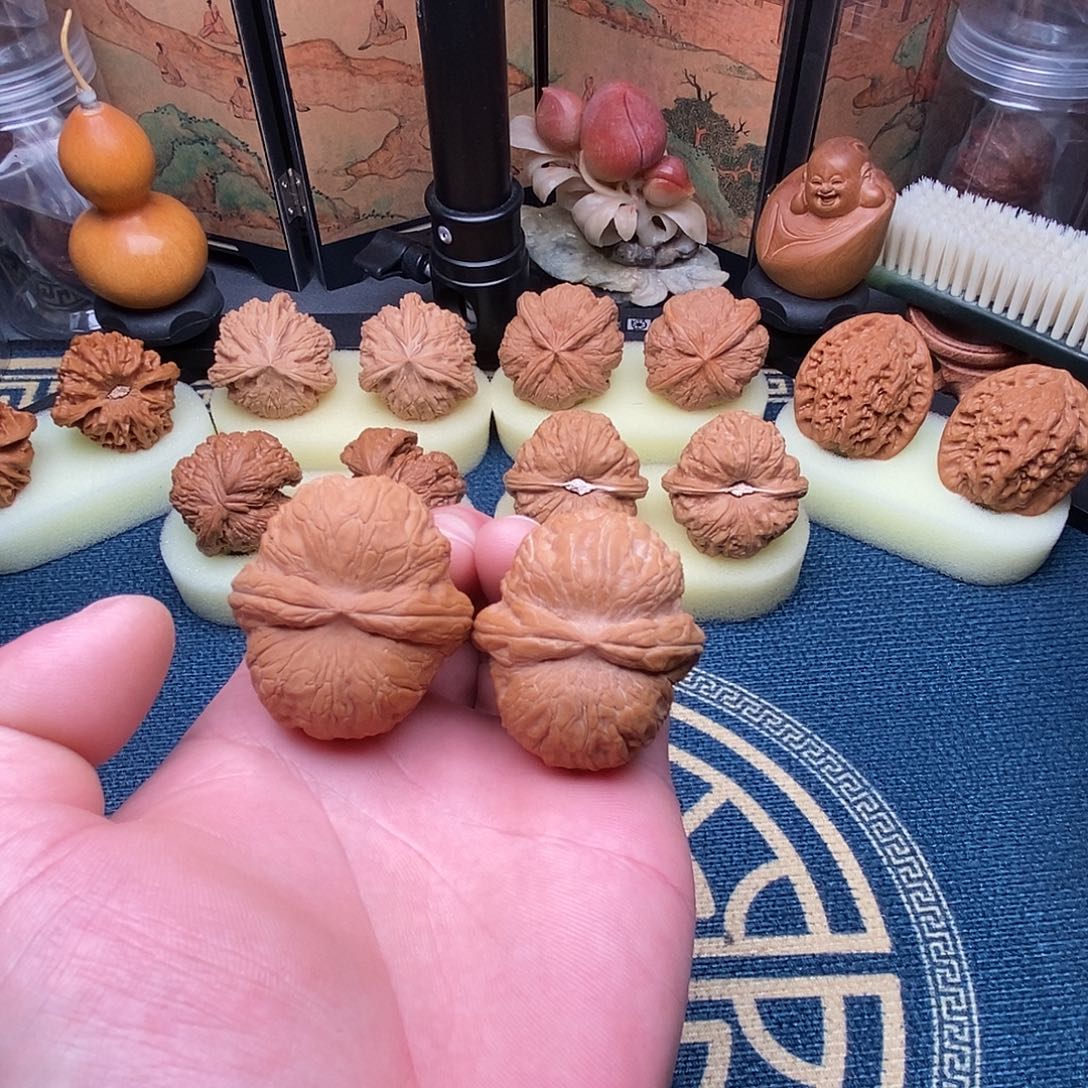 吊坠文玩核桃元宝42尺