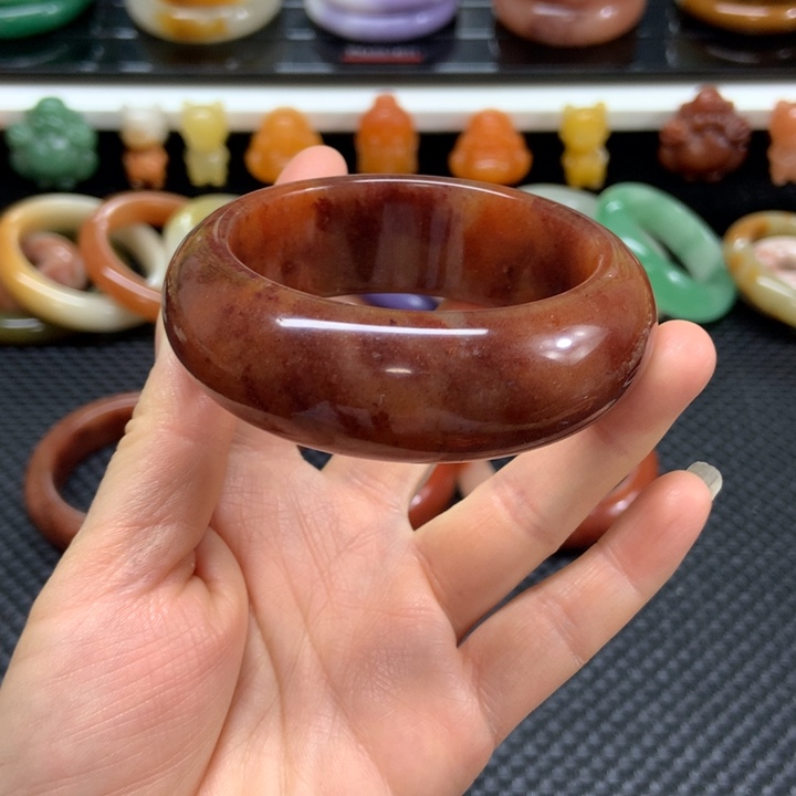 石英质玉未镶嵌手镯