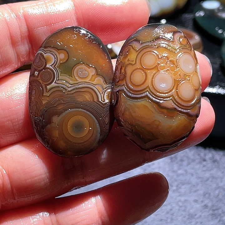 玛瑙珠宝奇石未镶嵌虫*