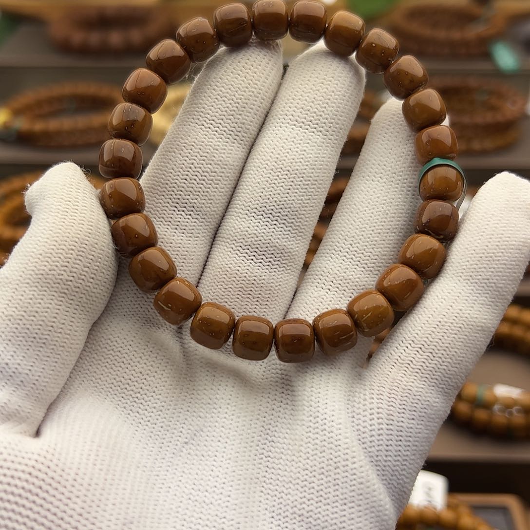 手串紫金鼠8➕实心老型微瑕