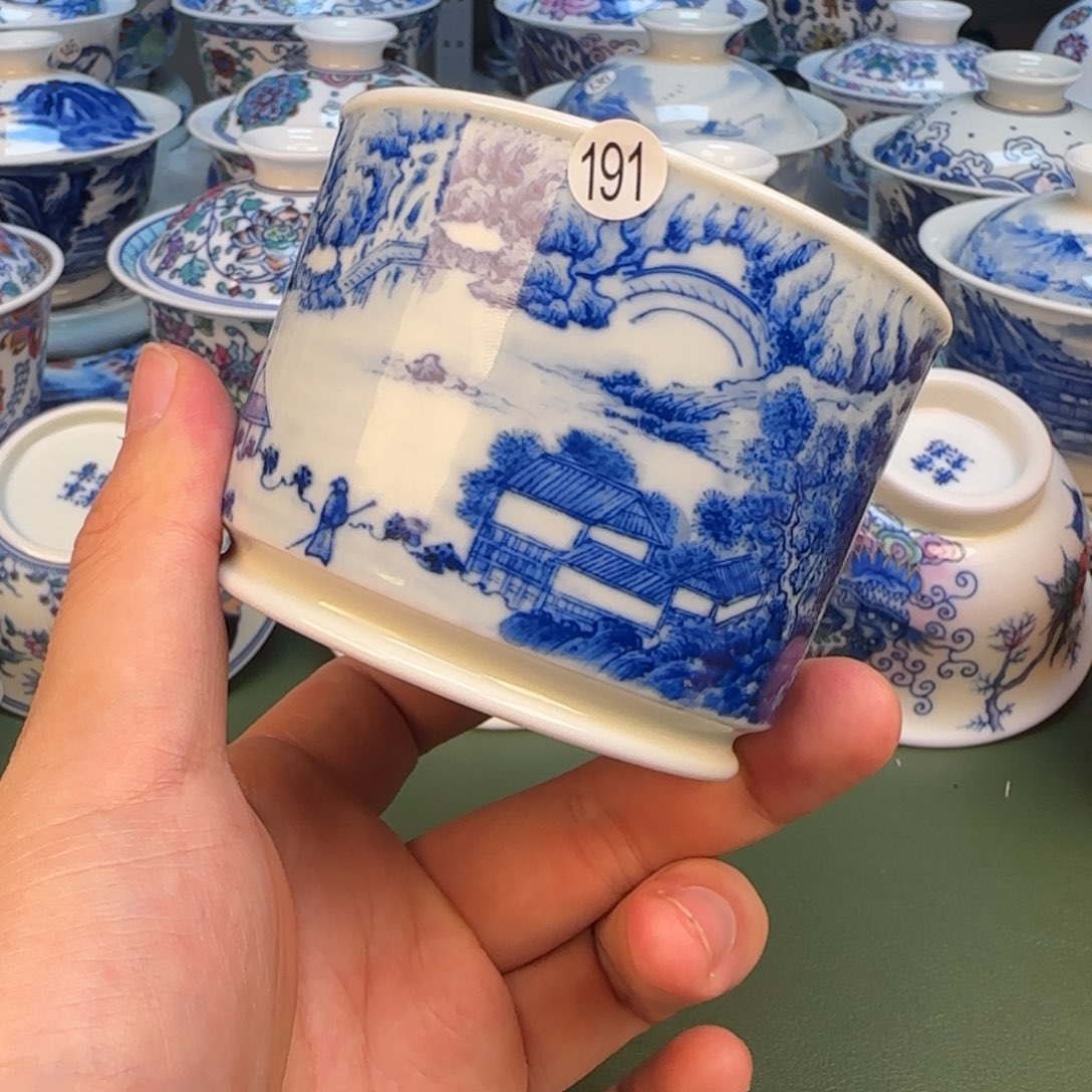 彦祖纯手工手绘茶具191