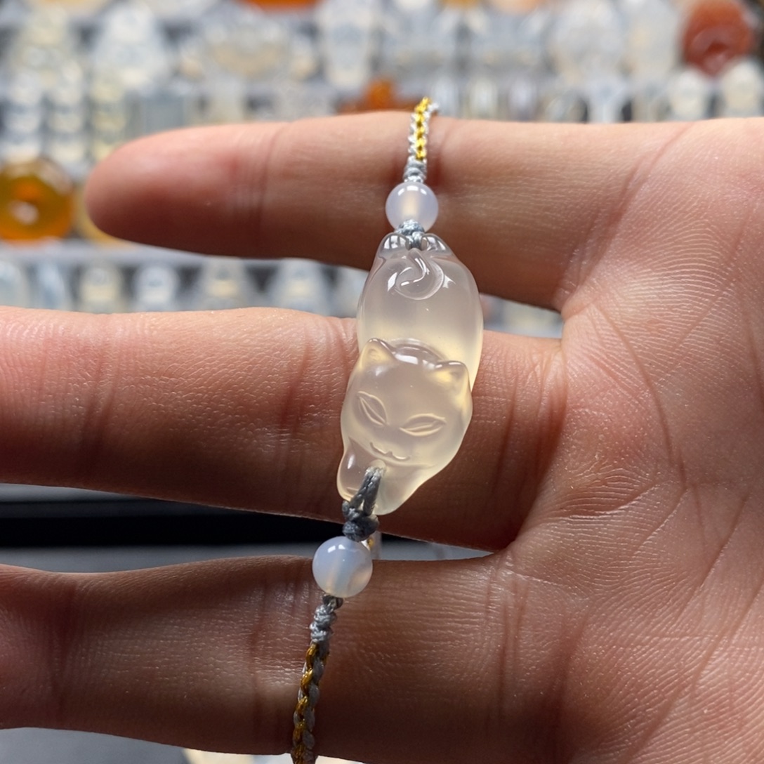 玛瑙/玉髓未镶嵌颈饰