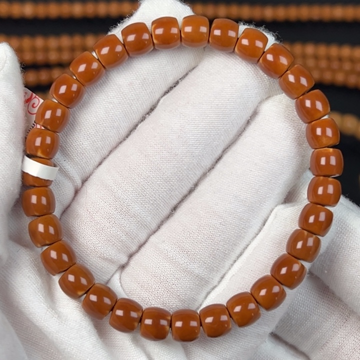 橄榄核把件橄榄核尖0.73直切单圈