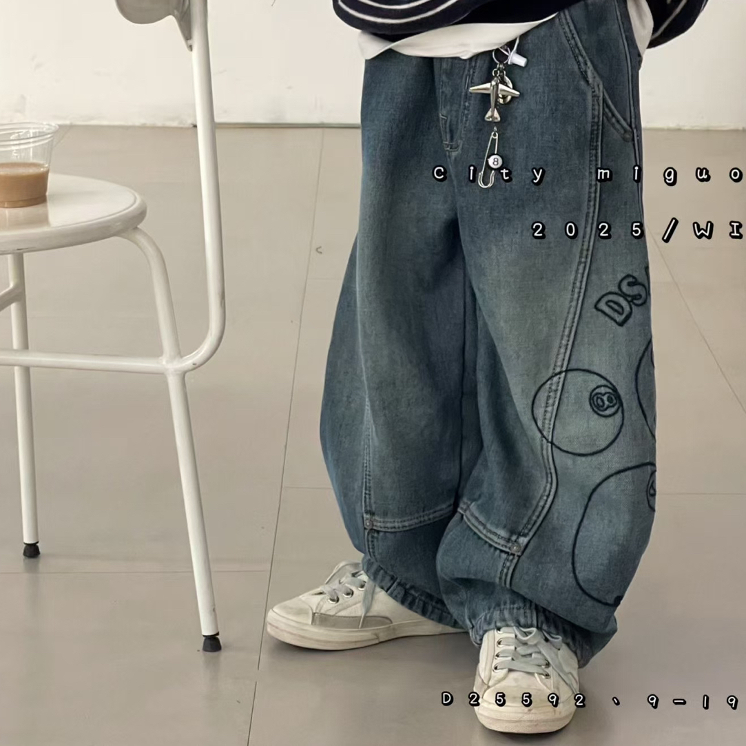 原色牛仔裤120-170码