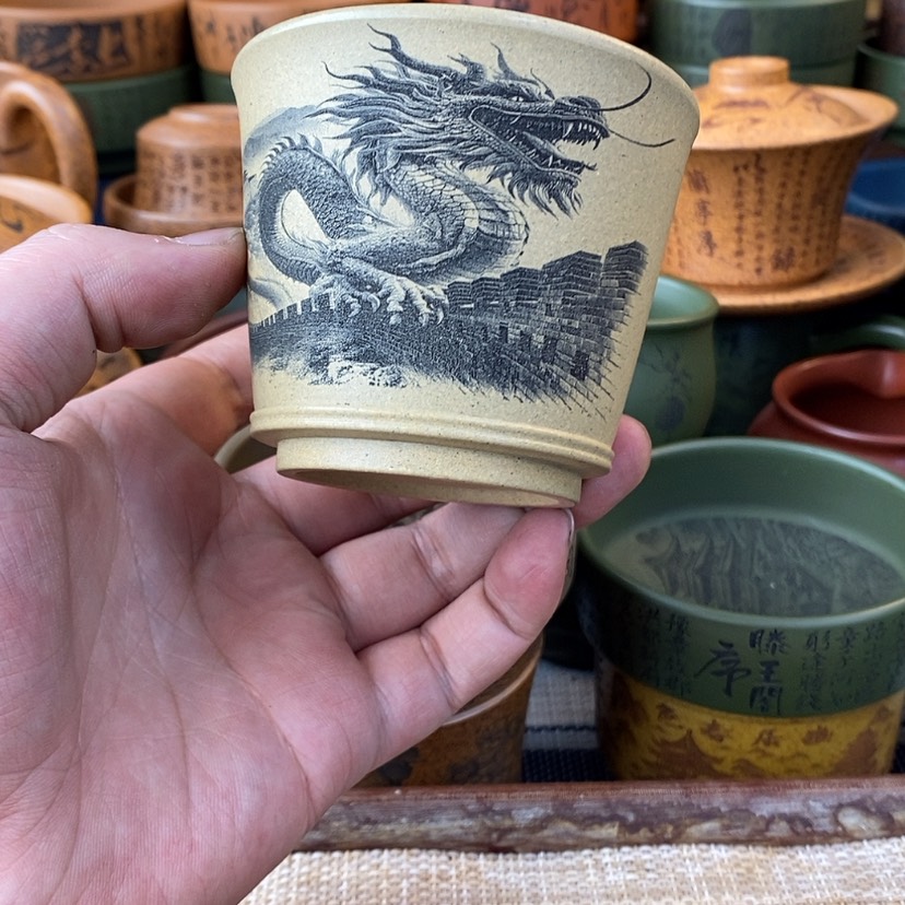 【闪购商品】紫砂杯子宜兴全手工紫砂杯