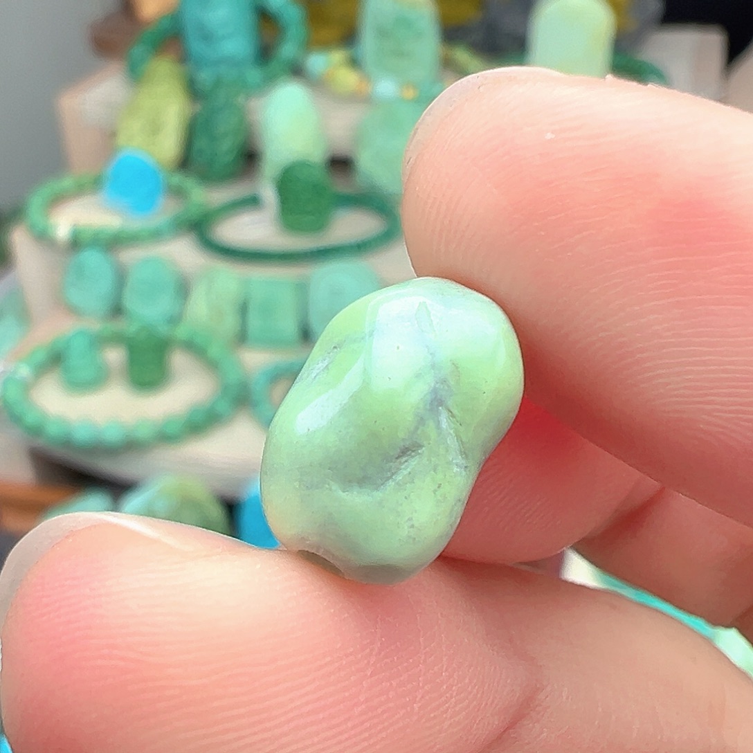 绿松石未镶嵌主播万珍