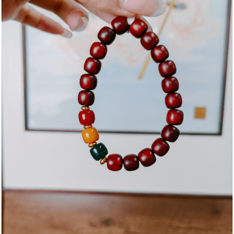 非金属木质手链 S-0023  精选手串搭配无礼盒