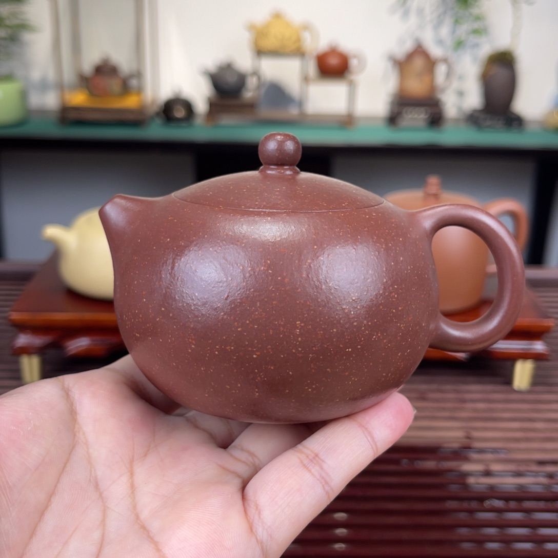 茶壶紫砂210毫升全手工底槽青西施