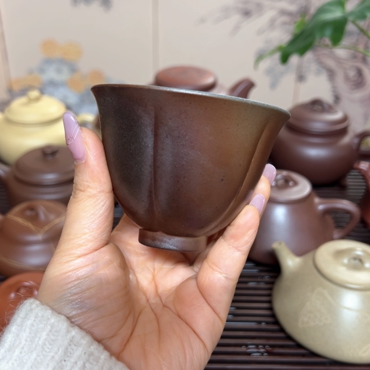 紫砂茶杯河****巍宜兴紫砂文化艺术