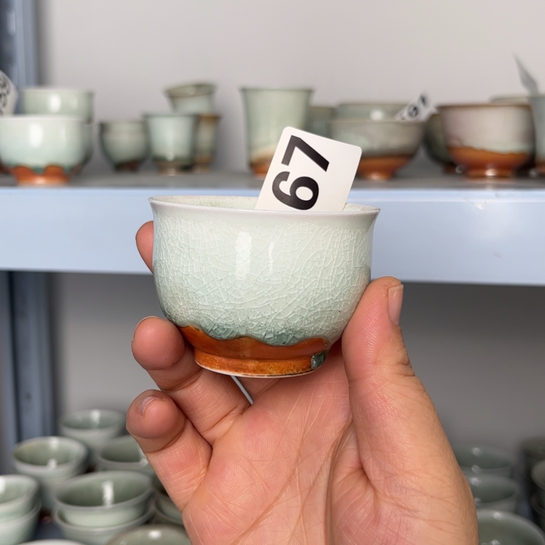 瓷杯子我们观山观水观自在