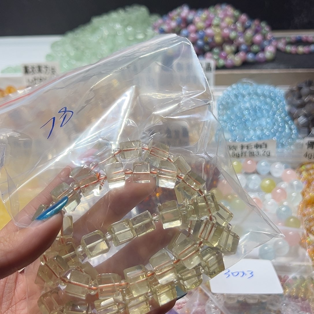 水晶未镶嵌手链水晶