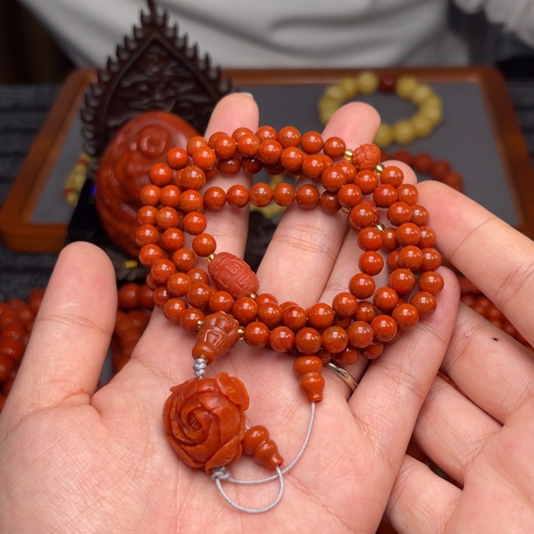 南红玛瑙卡6➕尺寸未镶嵌