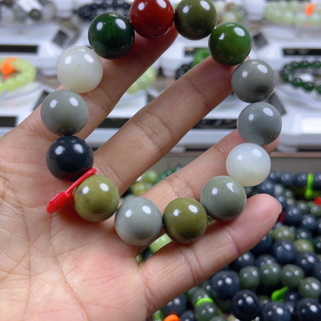 和田玉手链未镶嵌