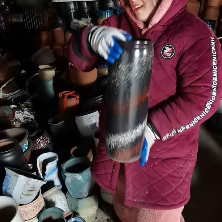 红陶口14高42瑕疵