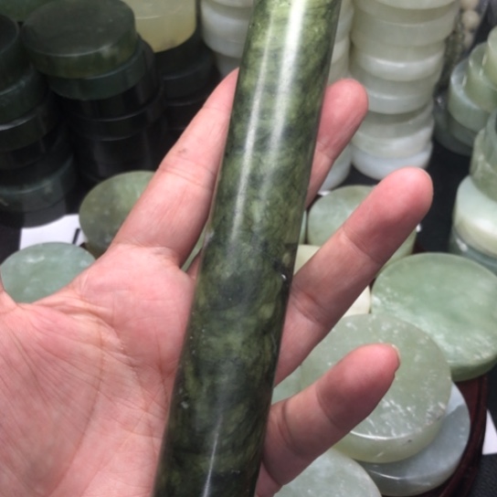 蛇纹石玉天然岫玉成品珠宝 未镶嵌未镶嵌